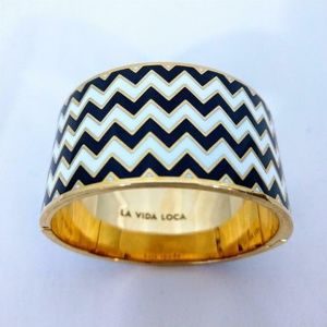 KATE SPADE La Vida Loca Chevron Bracelet